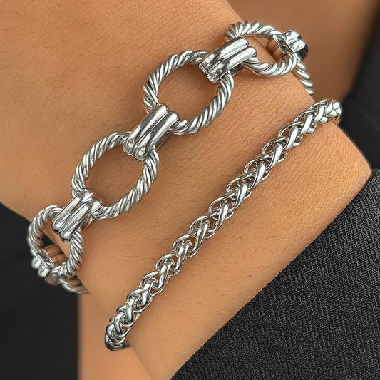 Bold Stainless Steel bracelet