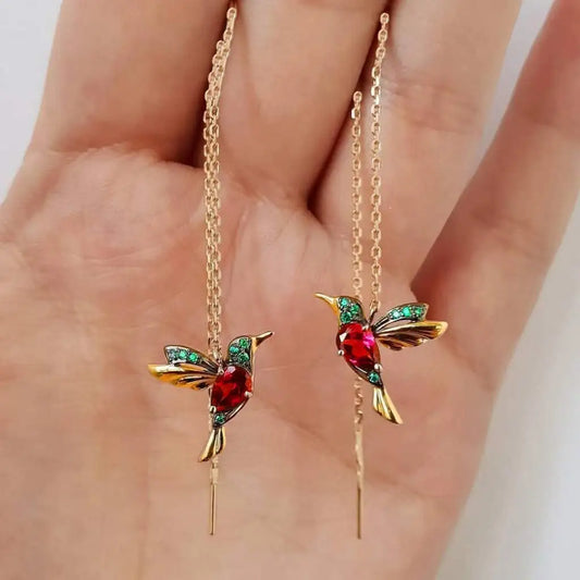 Women's hummmingbird Earrings